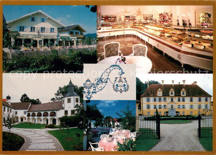 Winhoering Cafe Konditorei Schmidhuber Kuchentheke Eingangstor