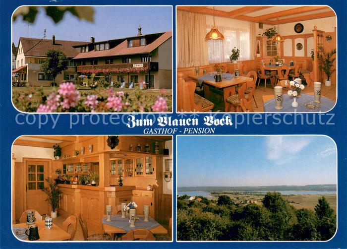 Pleinfeld Gasthof Pension Zum Blauen Bock Gastraeume Bar Panorama