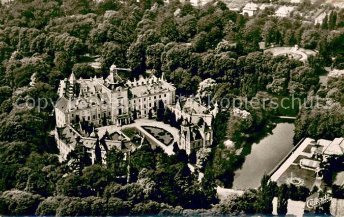 Bueckeburg Schloss und Mausoleum Fliegeraufnahme