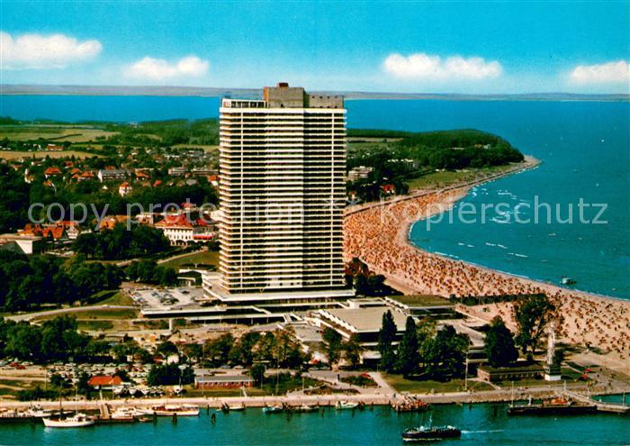 Travemuende Ostseebad Fliegeraufnahme