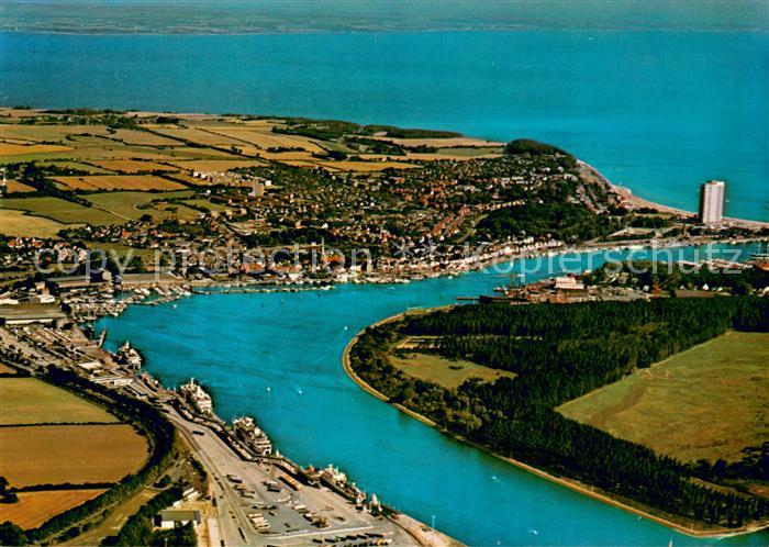 Travemuende Ostseebad Fliegeraufnahme