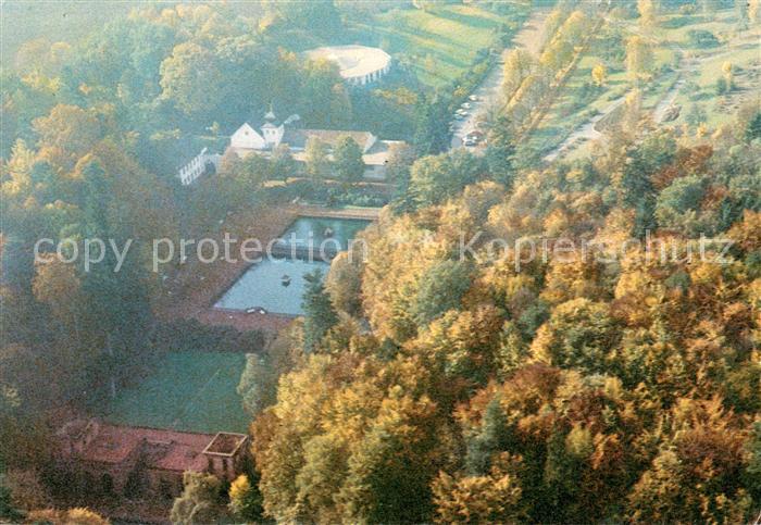 Zweibruecken Pfalz Romantik Hotel und Restaurant Fasanerie Fliegeraufnahme