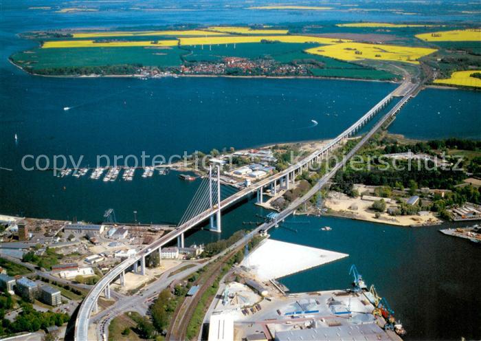 Ruegen Ruegenbruecke Fliegeraufnahme