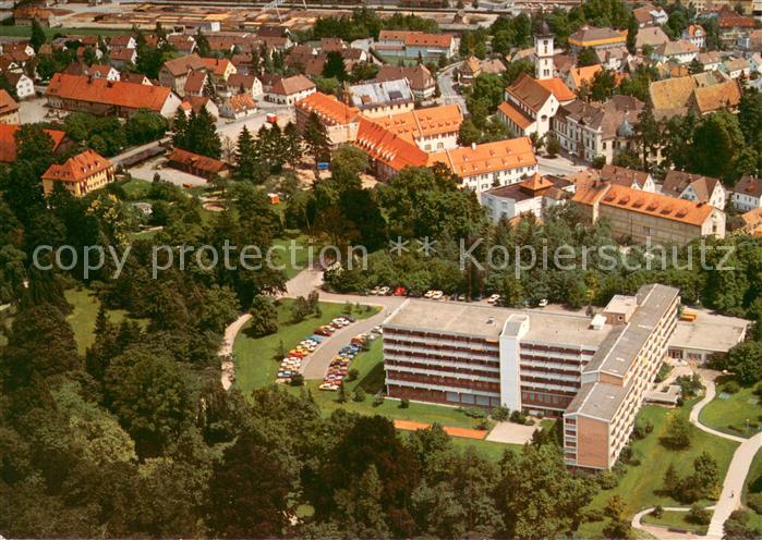 Aulendorf Parksanatorium Aulendorf Fliegeraufnahme