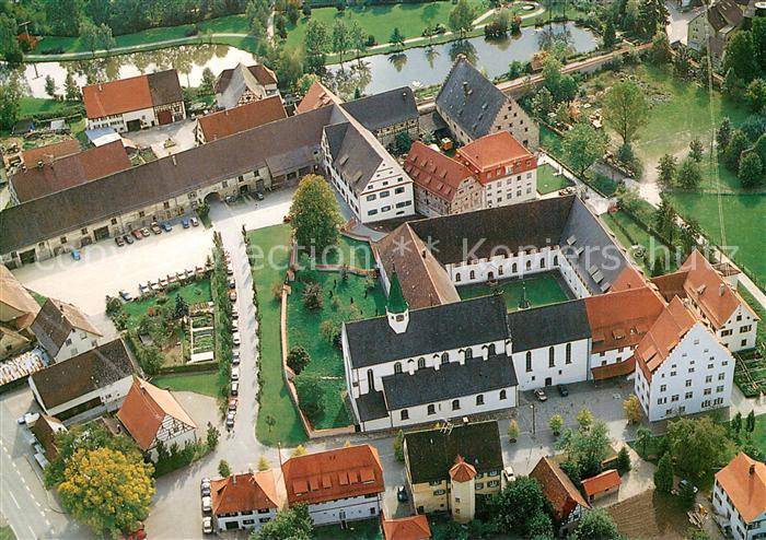 Heiligkreuztal Ehem Zisterzienserkloster Fliegeraufnahme