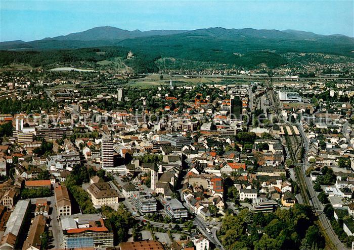 Loerrach Fliegeraufnahme Dreilaendereck