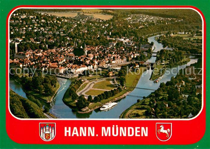 Hann. Muenden Fliegeraufnahme