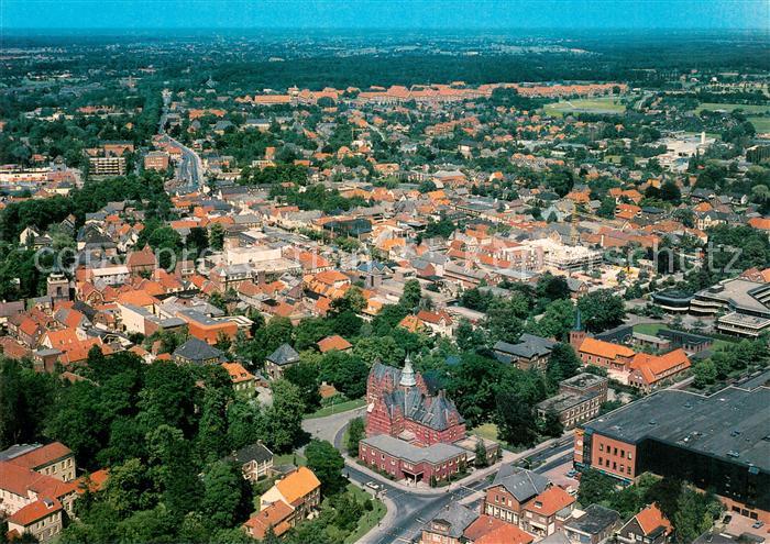 Aurich Ostfriesland Fliegeraufnahme