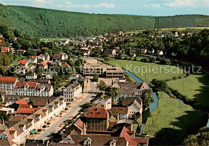 Bad Karlshafen Fliegeraufnahme mit Diemeltal Birkenbusch Graseweg