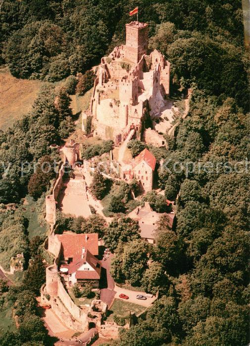 Haagen Loerrach Burgruine Roetteln Fliegeraufnahme