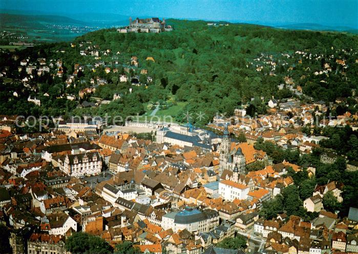 Coburg Fliegeraufnahme mit Veste Coburg