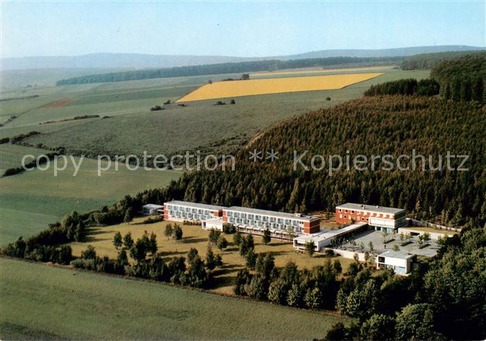 Bad Muender Schule der IG Chemie Papier Keramik Fliegeraufnahme