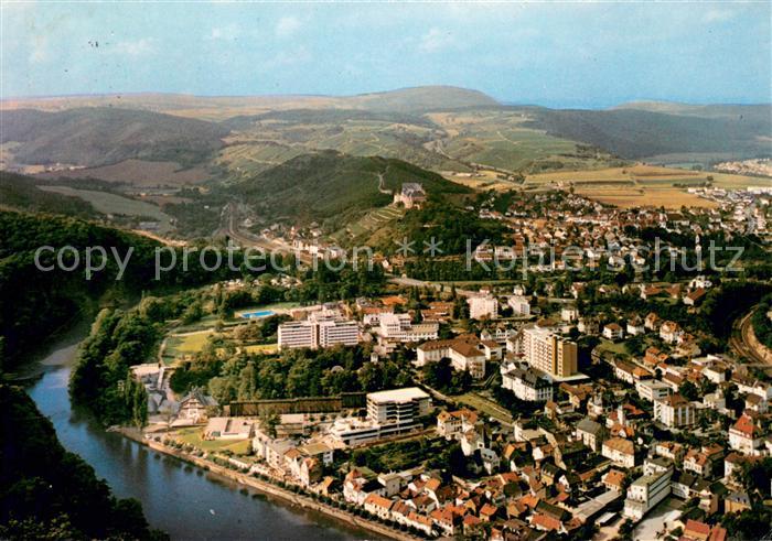 Bad Muenster Stein Ebernburg Blick von der Gans