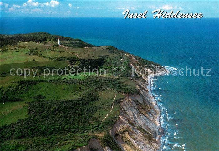 Insel Hiddensee Fliegeraufnahme