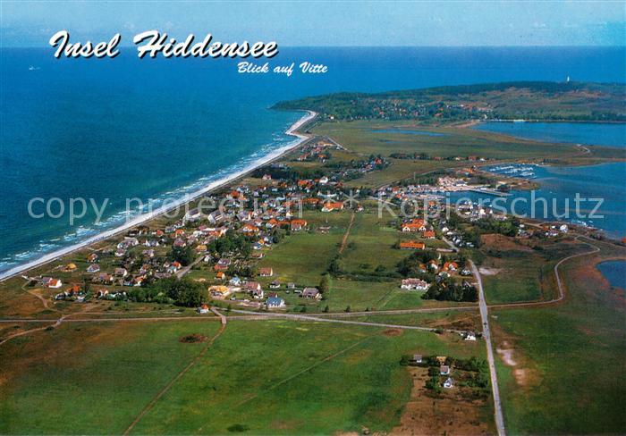 Vitte Hiddensee Fliegeraufnahme