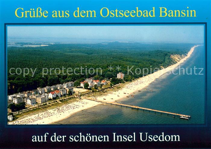 Bansin Ostseebad Fliegeraufnahme