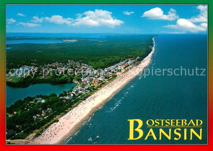 Bansin Ostseebad Fliegeraufnahme