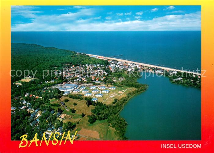 Bansin Ostseebad Fliegeraufnahme
