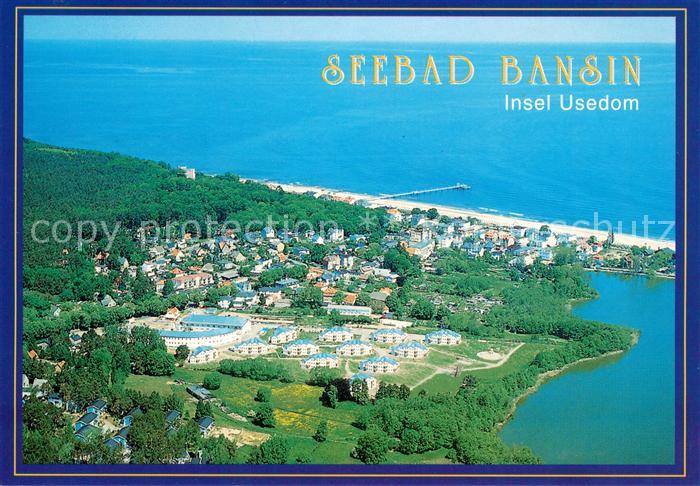 Bansin Ostseebad Fliegeraufnahme