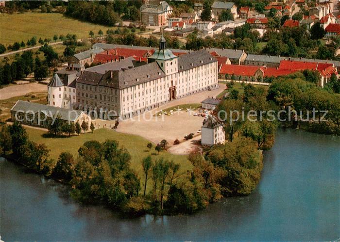 Schleswig Schlei Schloss Gottorf mit Burgsee Fliegeraufnahme