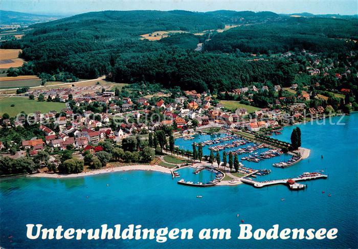 Unteruhldingen Bodensee Fliegeraufnahme Yachthafen