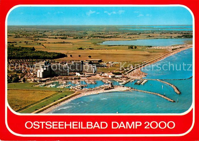 Damp Ostseebad Fliegeraufnahme