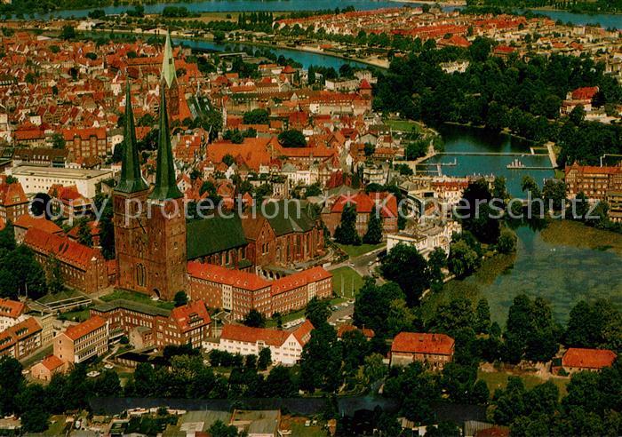 Luebeck Fliegeraufnahme