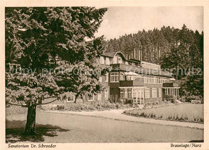 Braunlage Sanatorium Dr Schroeder