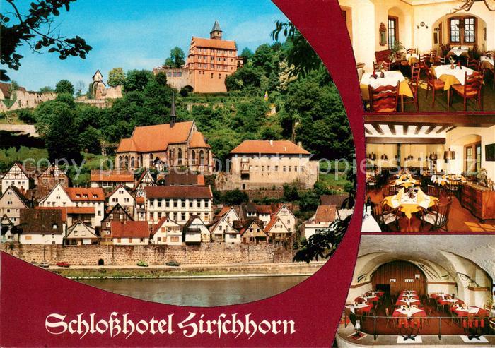 Hirschhorn Neckar Schloss Hotel auf der Burg Gastraeume