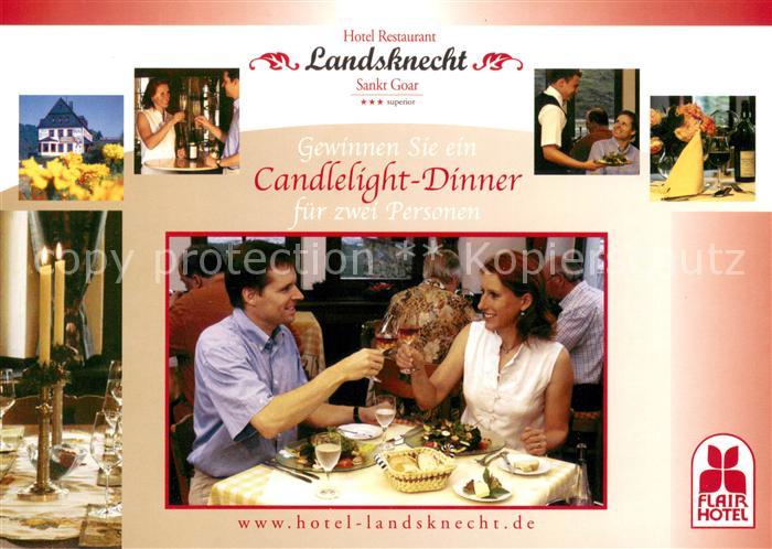 St Goar Hotel Restaurant Landsknecht Teilansichten