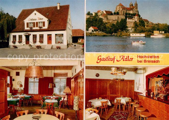 Hochstetten Breisach Rhein Gasthof Adler Gaststube Bar Breisacher Muenster