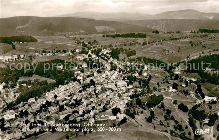 St Andreasberg Harz Fliegeraufnahme