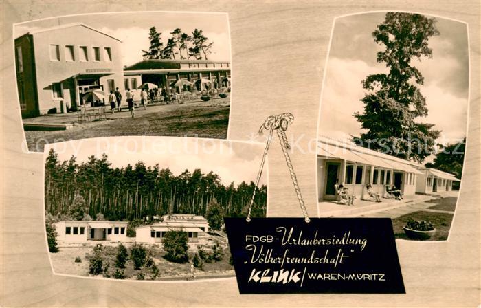 Klink Waren FDGB Urlaubersiedlung Voelkerfreundschaft