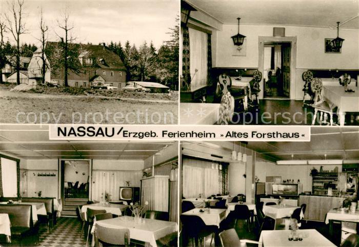 Nassau Erzgebirge Altes Forsthaus Gastraeume