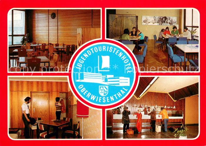 Oberwiesenthal Erzgebirge Jugendtouristenhotel Karl Liebknecht Speisesaal Karl L