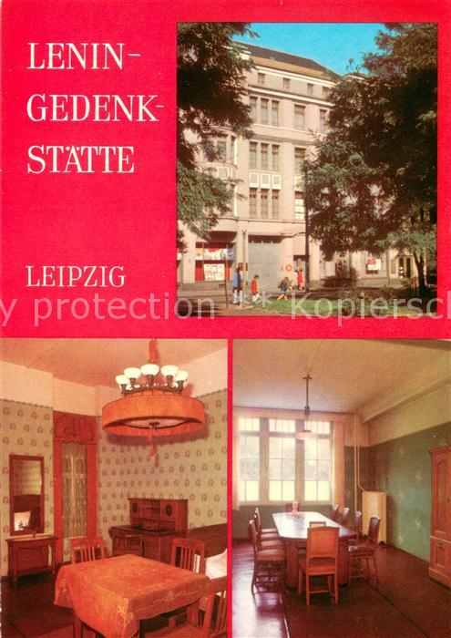 LEIPZIG Sachsen Lenin Gedenkstaette Gaststube