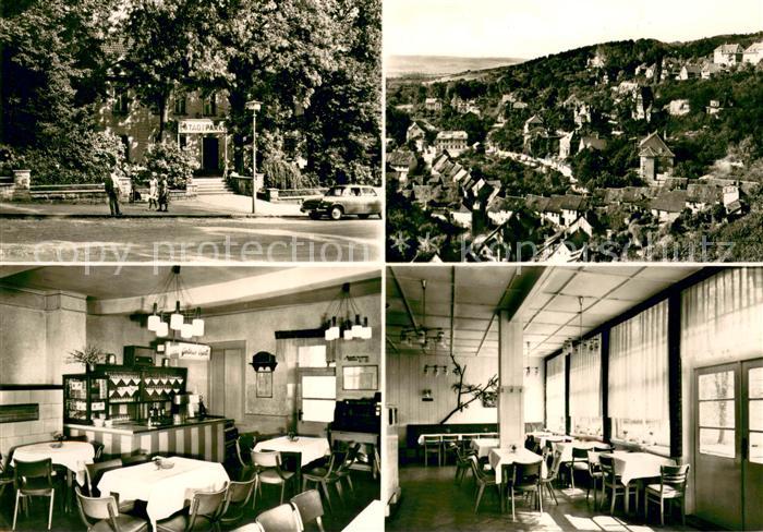 Frankenhausen Bad Volkssolbad Gastraeume HOG Stadtpark Teilansichten