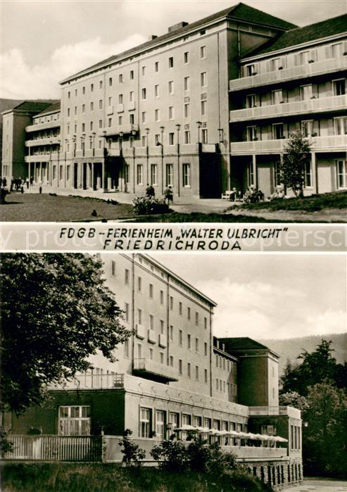 Friedrichroda FDGB Erholungsheim Walter Ulbricht