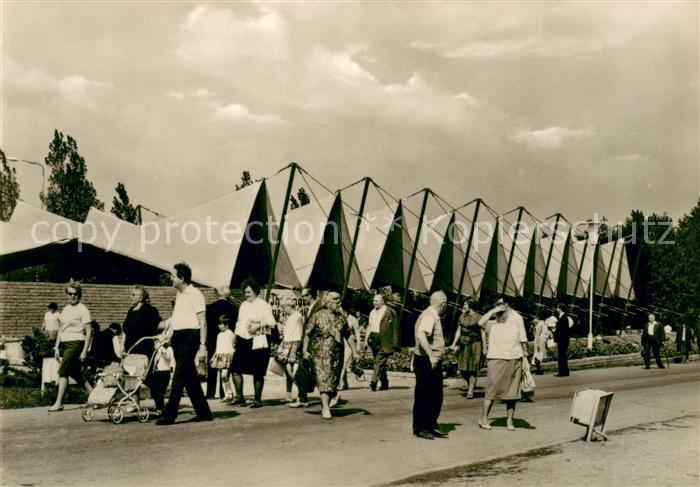 Erfurt Internationale Gartenbauausstellung Zeltgaststaette