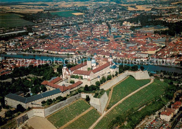 Wuerzburg Fliegeraufnahme