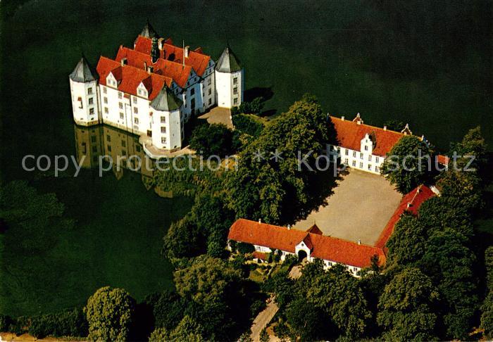 Gluecksburg Ostseebad Hotel Restaurant Cafe Drei Schloss Gluecksburg Fliegeraufn