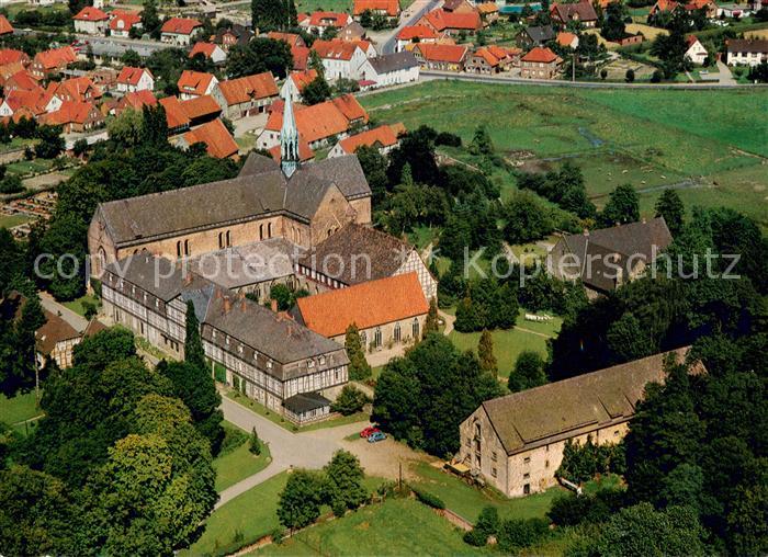 Loccum Ehem Zisterzienserkloster Ev luth Prediger Seminar Fliegeraufnahme