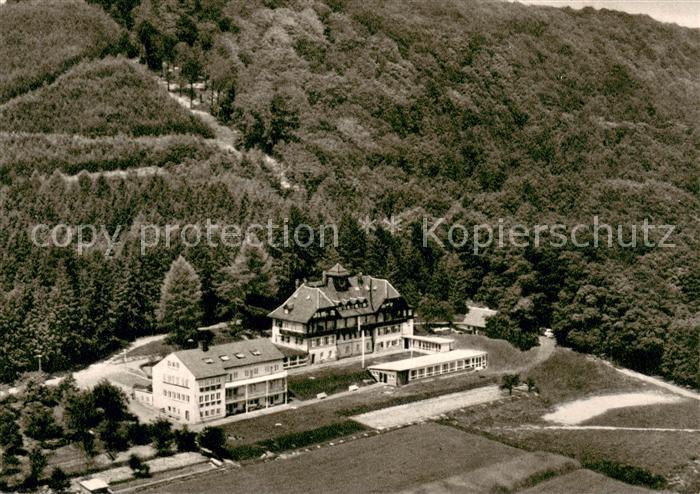 Bad Wildungen Kinderkurheim Reinhardshausen Fliegeraufnahme
