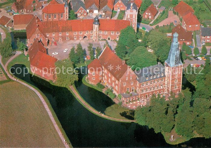 Raesfeld Schloss Raesfeld Fliegeraufnahme