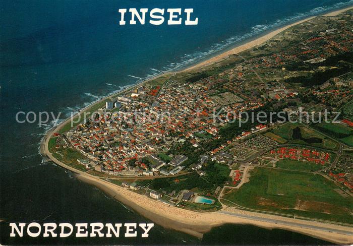 Norderney Nordseebad Fliegeraufnahme