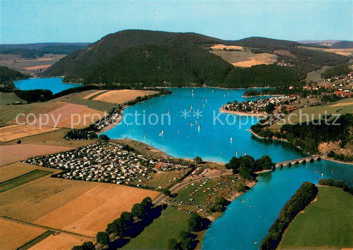 Heringhausen Waldeck Campingplatz Seebruecke
