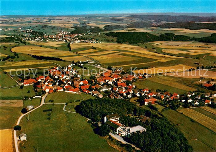 Rhenegge Fliegeraufnahme Ferienland Waldeck