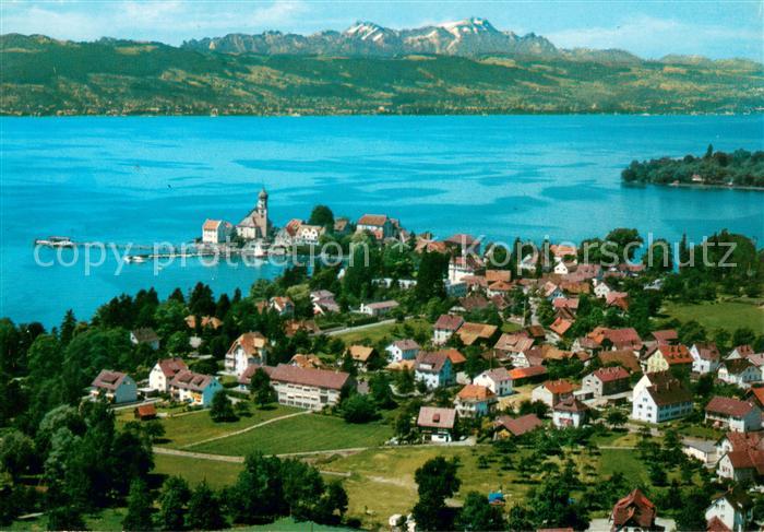 Wasserburg Bodensee Fliegeraufnahme