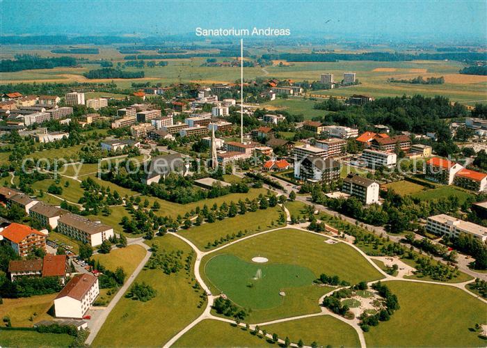 Bad Fuessing Sanatorium Andreas Fliegeraufnahme