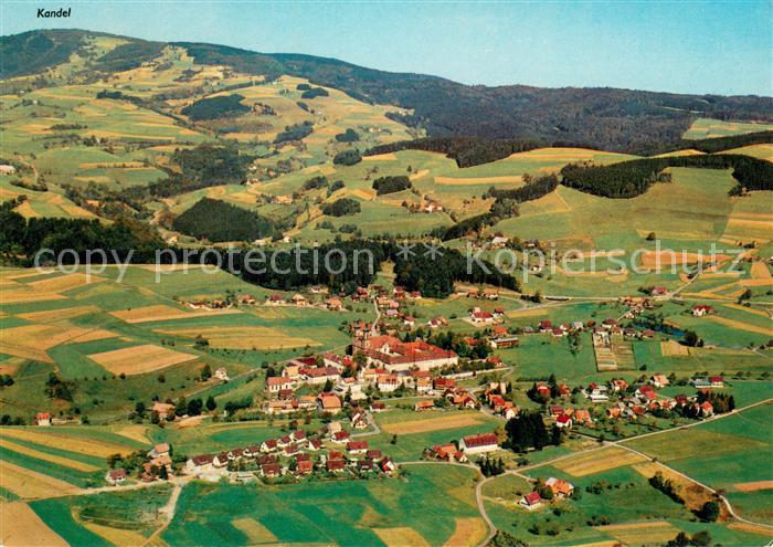 St Peter Schwarzwald Fliegeraufnahme mit Kandel